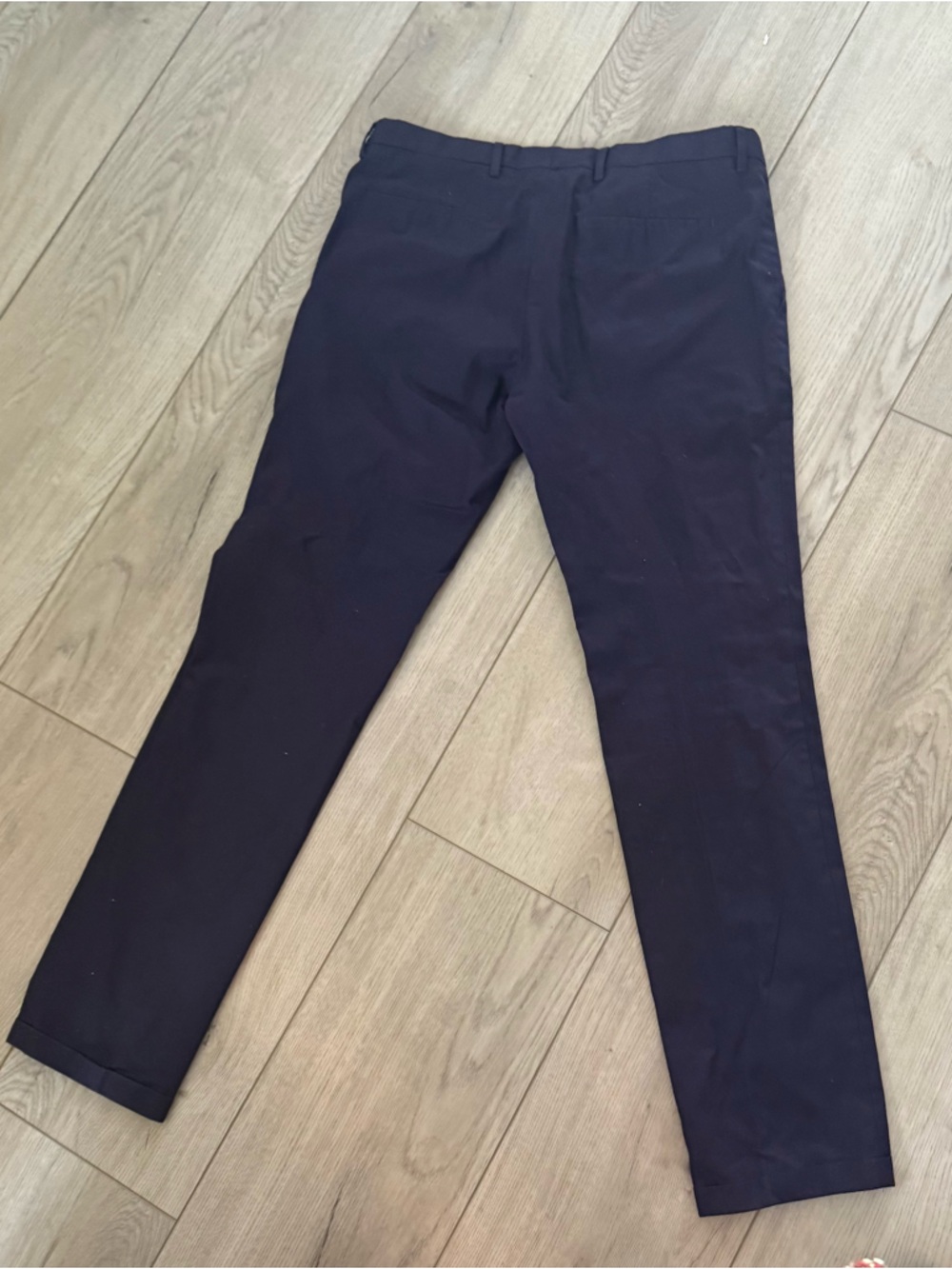 Burberry Men's purple cotton trousers Dress Pants - Classic Slim Fit sz 34 waist - Picture 4 of 4